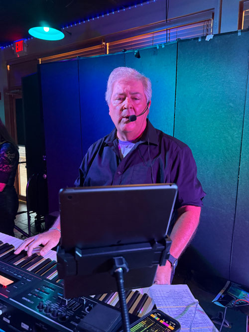 Andrew Sutton - Keyboard and vocals